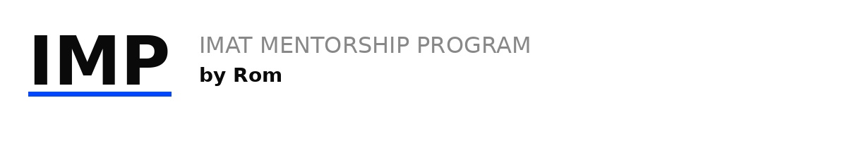 IMP — IMAT Mentorship Program